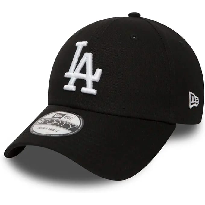New Era LEAGUE ESSENTIAL 9FORTY Los Angeles Dodgers Cap - Black - One size