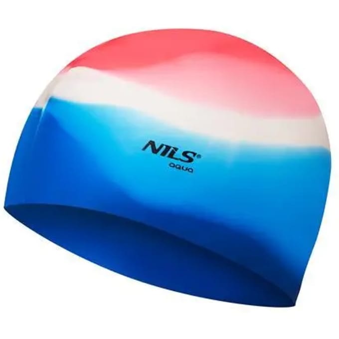 Nils Aqua NQC Serie - Silicone Zwemcap - Multicolor - Hydrodynamisch - Universele Maat