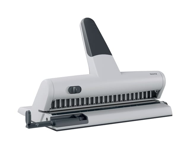 Leitz 23-Gaats Perforator - Perforeert tot 15 Vel - Voor Mappen En Ringbanden - Zilver