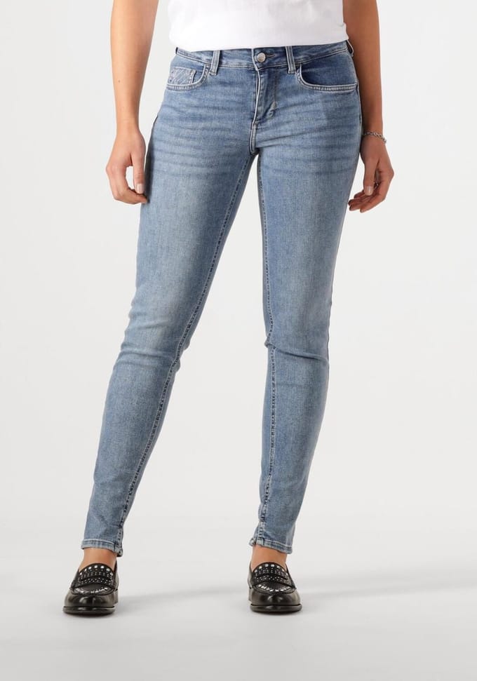 Liu Jo B.up Fabulous Reg.w. Jeans Dames - Broek - Blauw - Maat 26