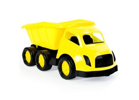 Dolu Maxi Truck Speelgoedvrachtwagen 69 Cm Geel/zwart