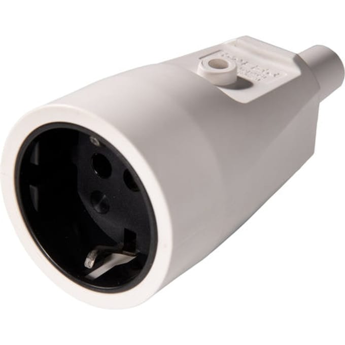 Martin Kaiser PVC Stopcontact Aardingscontact Arctic Wit - 551/kws [20 stuks]