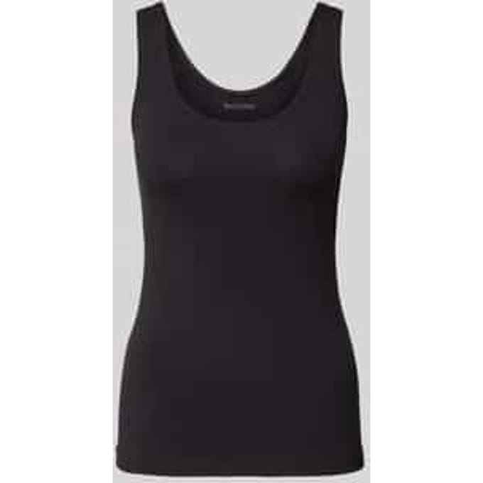 Shaped fit tanktop met katoen