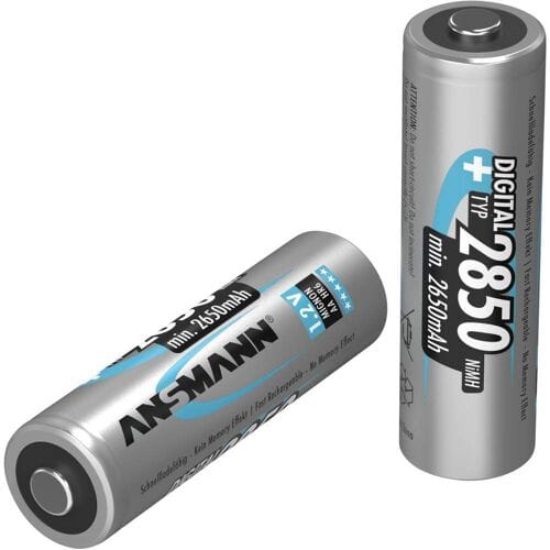 Ansmann 2850MAH Digital Nikkel-Metaalhydride (NiMH) 2850mAh 1.2V oplaadbare batterij/accu