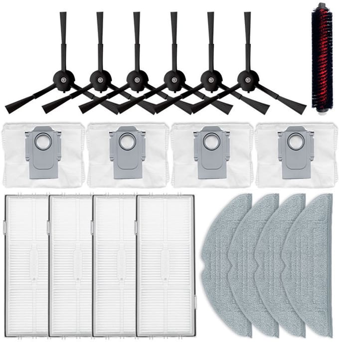 Roborock S8 Pro Ultra accessoires 19 onderdelen