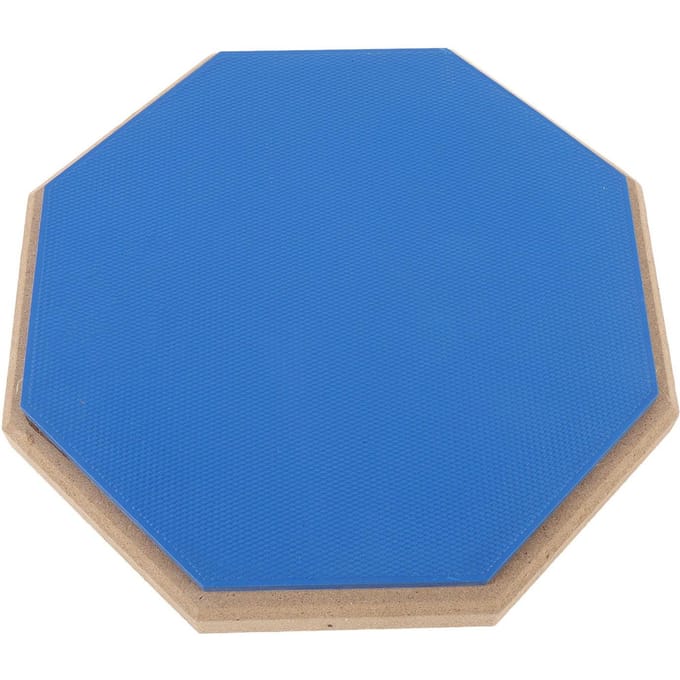 Drum Oefenpad 8 Inch Rubber Stil Drum Oefenmat met 2 Paren Drumstokken Oranje blauw