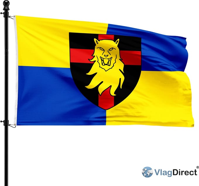 Gemeente Couvin vlag - 90 x 150 cm.