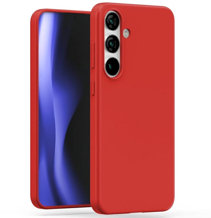 Mercury - Telefoonhoesje - Samsung Galaxy S25 Plus - Rood - Elegant Design