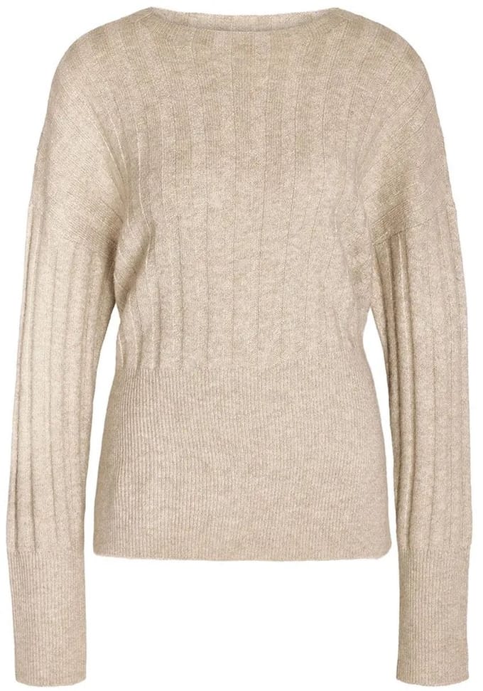 Noisy May Viola Trui Beige XL Vrouw