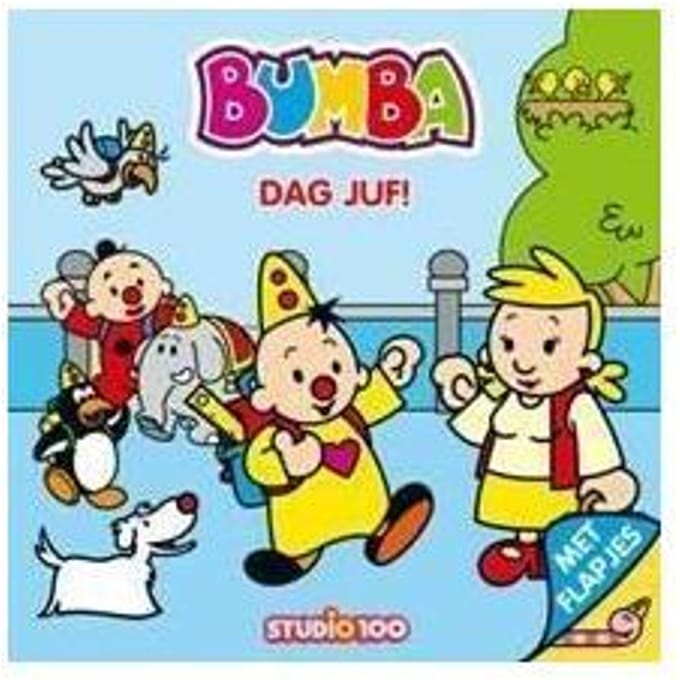 Studio 100 Bumba Dag Juf! Kartonboekjes Baby- en peuterboeken