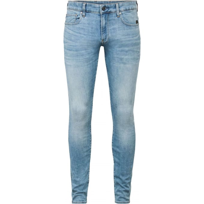 G-STAR Revend Skinny Heren Jeans - lt indigo aged