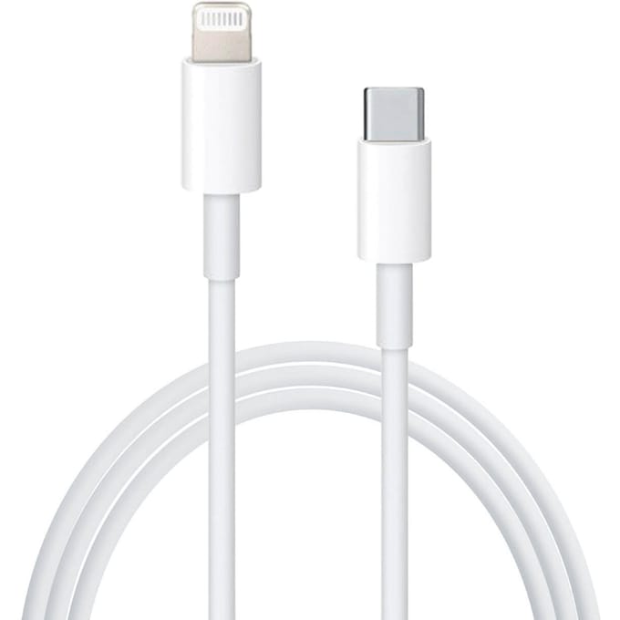 Lightning naar USB-C kabel - 1 meter - wit