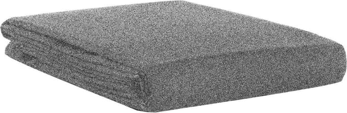 Slimline Tafellaken prasel 160 x 270 cm, zwart - Per stuk