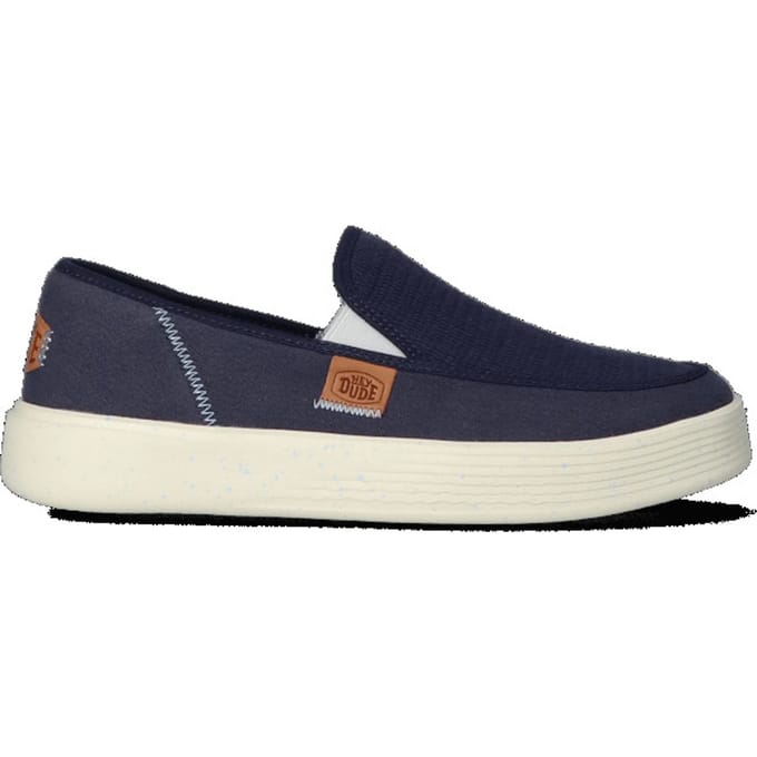 HEYDUDE Sunapee Instappers blauw Katoen - Maat 45