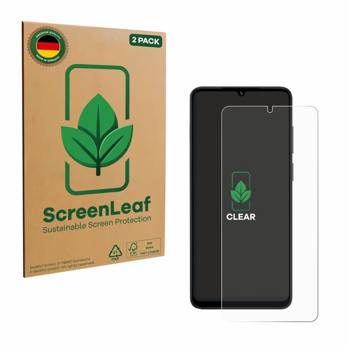 2 Stuks Screenprotector voor Honor X5c Plus - Hoogwaardige Beschermfolie transparant