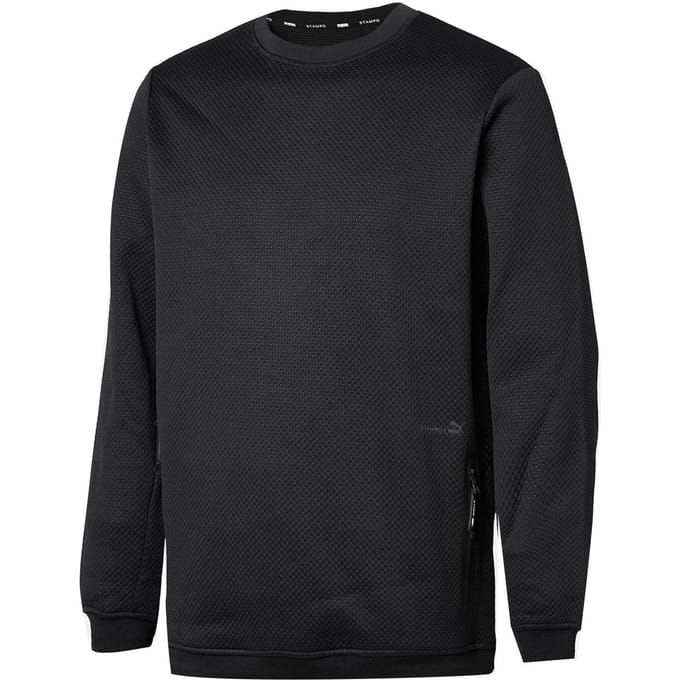 Puma x Stampd Heren Sweatshirt met ronde hals en structuur 571709 01