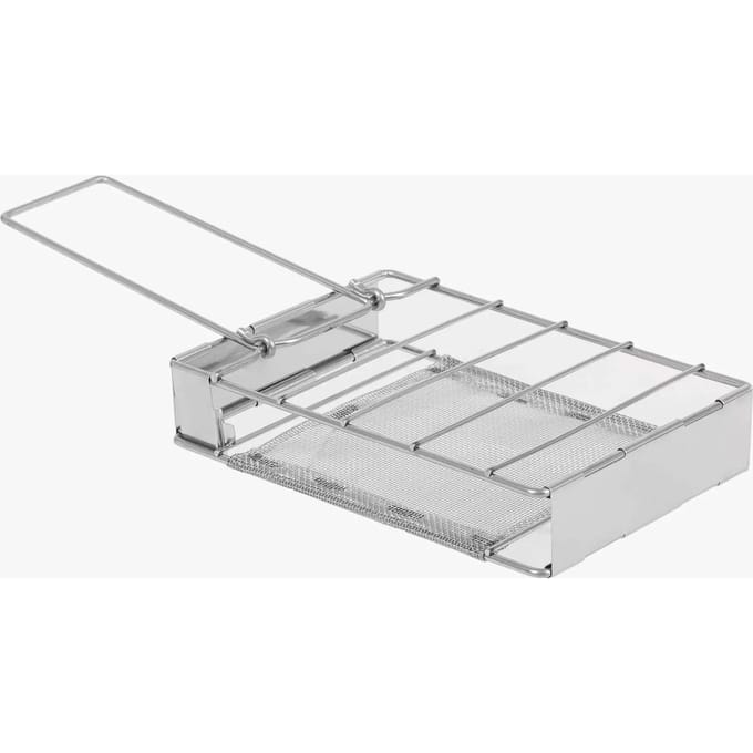 Highlander Outdoor Draagbare Camping BBQ Grill - Roestvrij Staal
