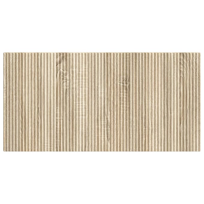 vidaXL - Wandgemonteerd - Hoofdbord - ARNHEM - Sonoma - Eiken - Bewerkt - hout
