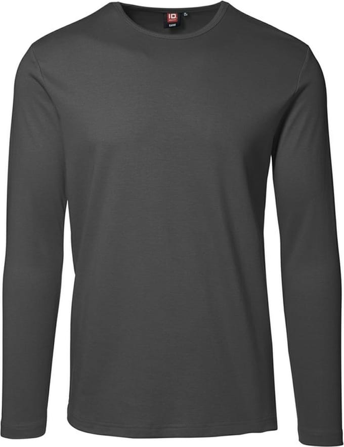 Id identity t-shirt lange mouw 518 id kl.charcoal mt.s ( a 1 st )