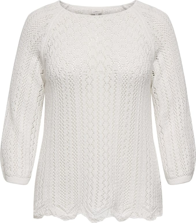 ONLY CARMAKOMA - CARNOLA LIFE 3/4 PULLOVER KNT NOOS - Dames - Gebreide truien