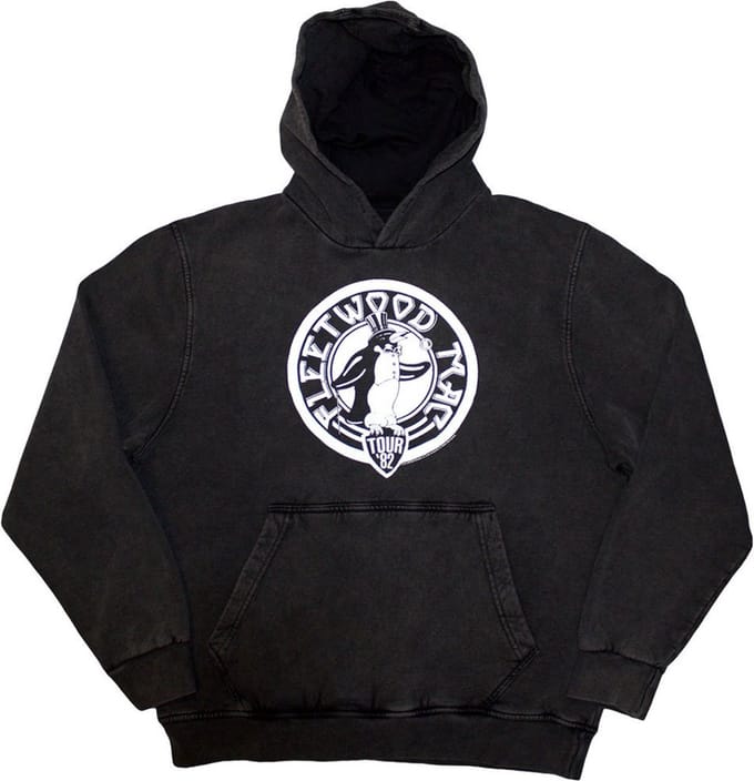 Fleetwood Mac - Tour '82 Penguin Hoodie/trui - M - Grijs