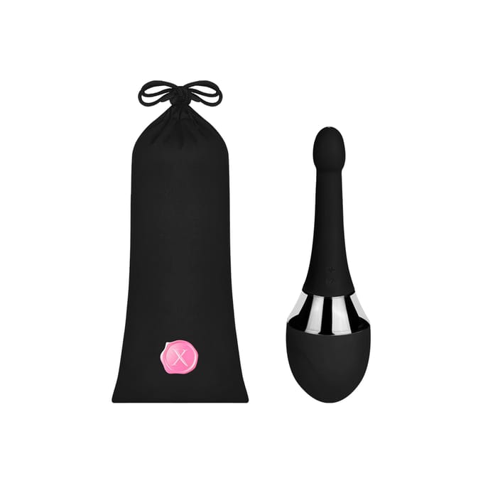 Dorcel - Douche Mate Pro - Anal Cleanser And Vibrator - Black