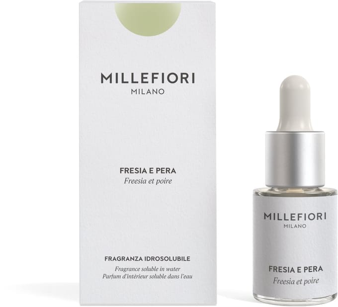 Millefiori Milano - Geurolie voor Aroma Diffuser 15 ml - Fresia e Pera - Geurverspreider