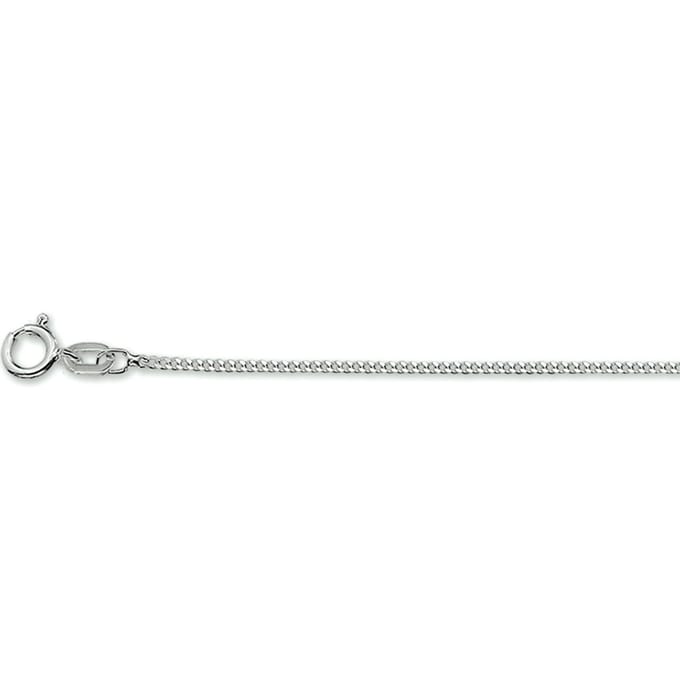 Zilver gourmet ketting 1001990