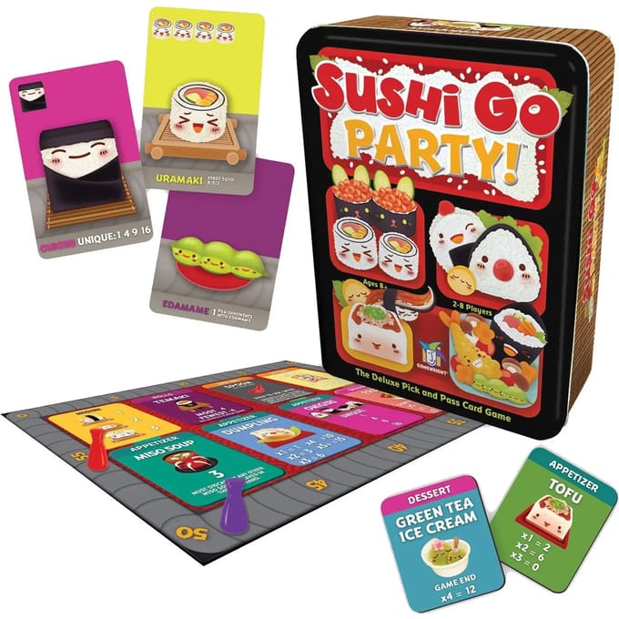 Bordspellen Asmodee Sushi Go Party !
