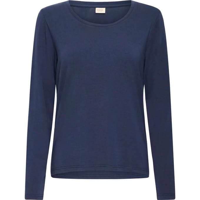 Dames-T-shirt met lange mouwen fransa FRClea