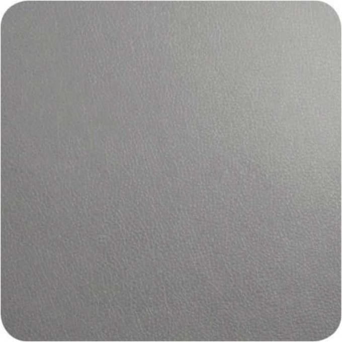ASA Selection Onderzetters - Leather Optic Fine - Cement - 10 x 10 cm - 4 Stuks
