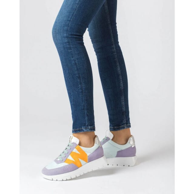 Wonders Odisei - dames sneaker - Paars - maat 36 (EU) 3 (UK)