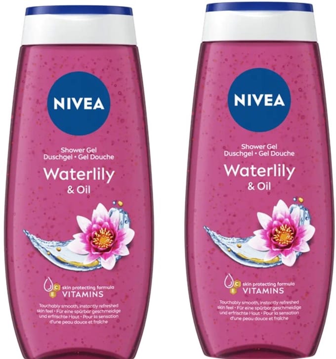 Nivea Waterlily & Oil Douchegel - 2 x 250 ml