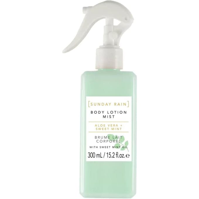 Sunday Rain Aloe &amp; Sweet Mint Body Mist 300 ml