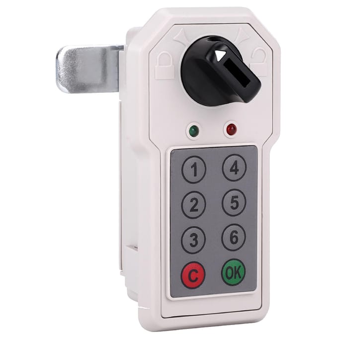 6 Cijferige Code Combinatie Cam Kabinet Handig Wachtwoord Beveiliging Cijferslot white