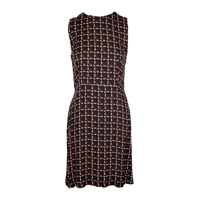 Marni Geruite Geprinte Jurk - '10s