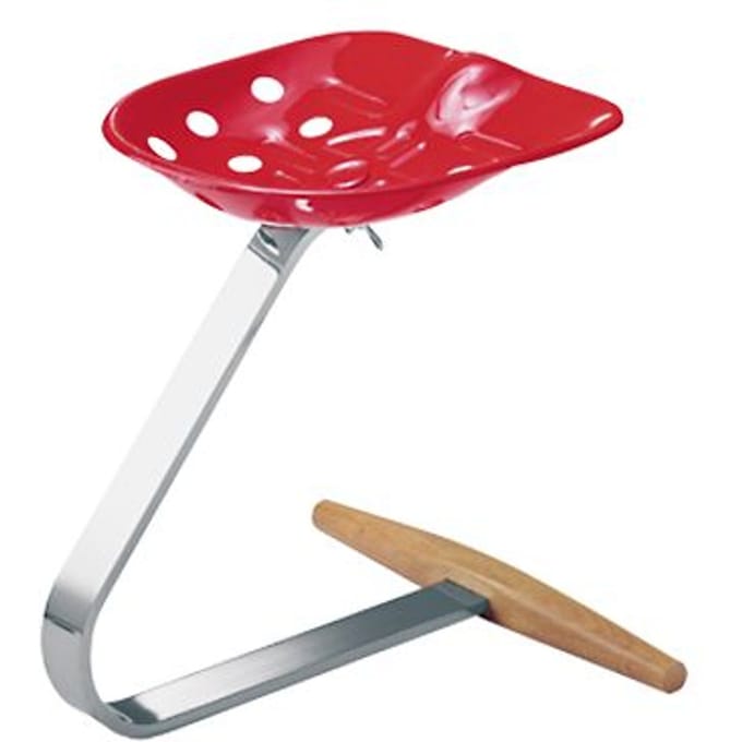 Zanotta Barkruk Mezzadro - rood