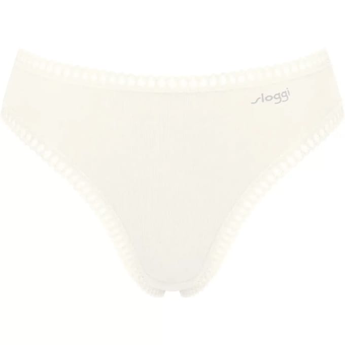 Sloggi Women GO Crush High leg (3-pack) - dames slip - wit