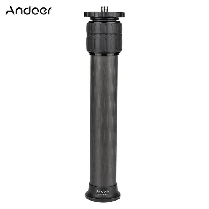 ER322C 32 mm buisdiameter koolstofvezel statiefverlenger 2-delige middenkolomverlenging 22mm gray