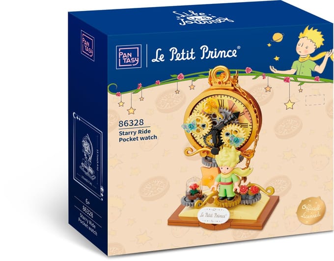 Pantasy, 3D Bouwblokjes, Le Petit Prince, Starry Ride, Pocket Watch, 86328, 9,6x16,6x7,5cm