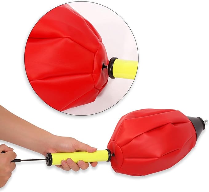 Boksbal met standaard - Training bal - Stress verlichten - In hoogte verstelbaar - 120-150 cm