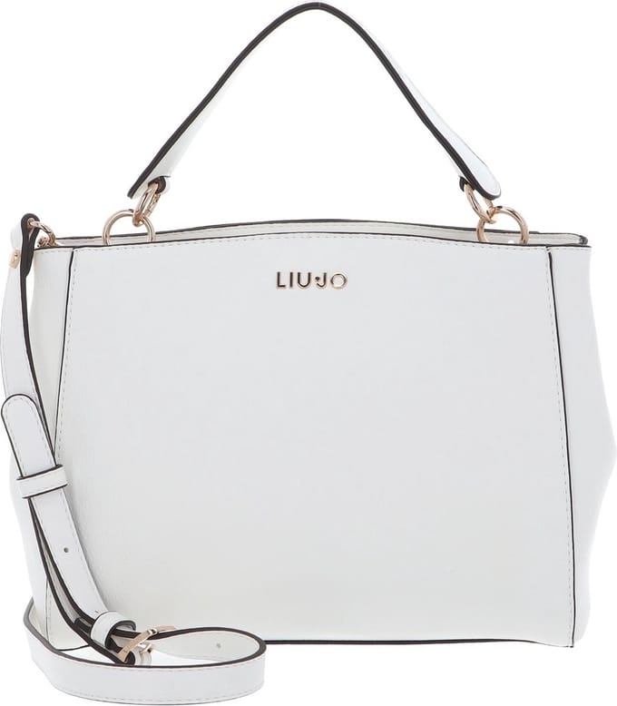 LIU JO Handtas Schoudertas Jorah Top Handle Cream White Wit