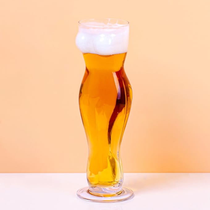 Bierglas Vrouw - 0,5 l
