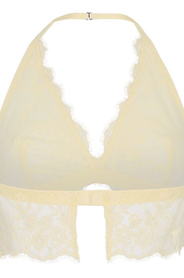 Hunkemöller Halter Longline Bh Prina Geel