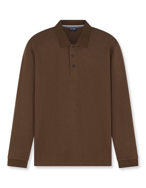 OLYMP Casual Jersey, Bruin