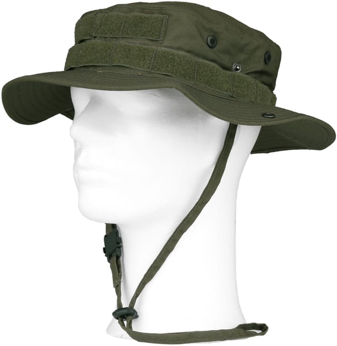 101 INC - Bush hat ranger (kleur: Groen / maat: S)