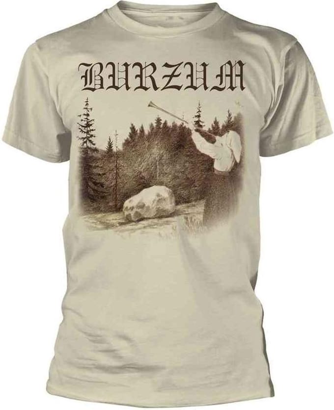 Burzum Unisex Tshirt -M- FILOSOFEM Creme