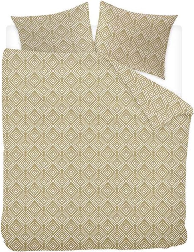 Ivorlyn York Dekbedovertrek - Extra breed - 260x200/220 cm - Gold