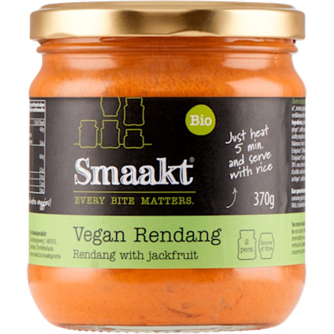 Vegan rendang met jackfruit biologisch