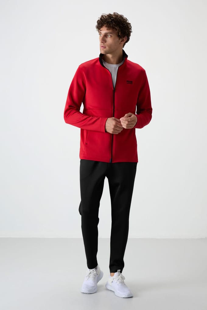 Heren Polyester Scuba Activiteitenset Met Ritskraag